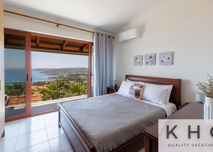 Daire Endless View Flat In Vlachata! *