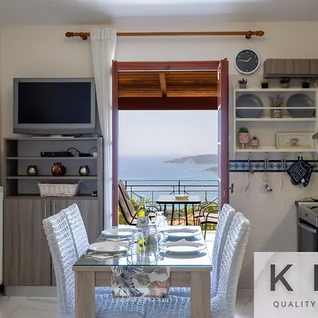 Endless View Flat In Vlachata! * Vlachata